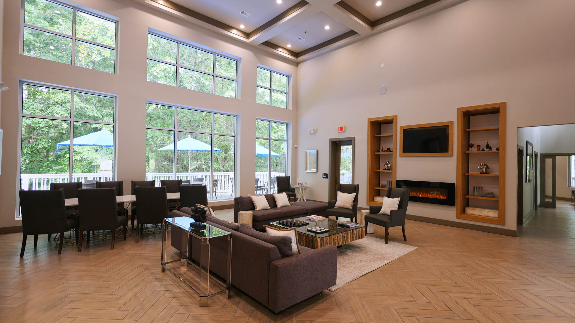 Lobby at Lex Alpharetta Apartments