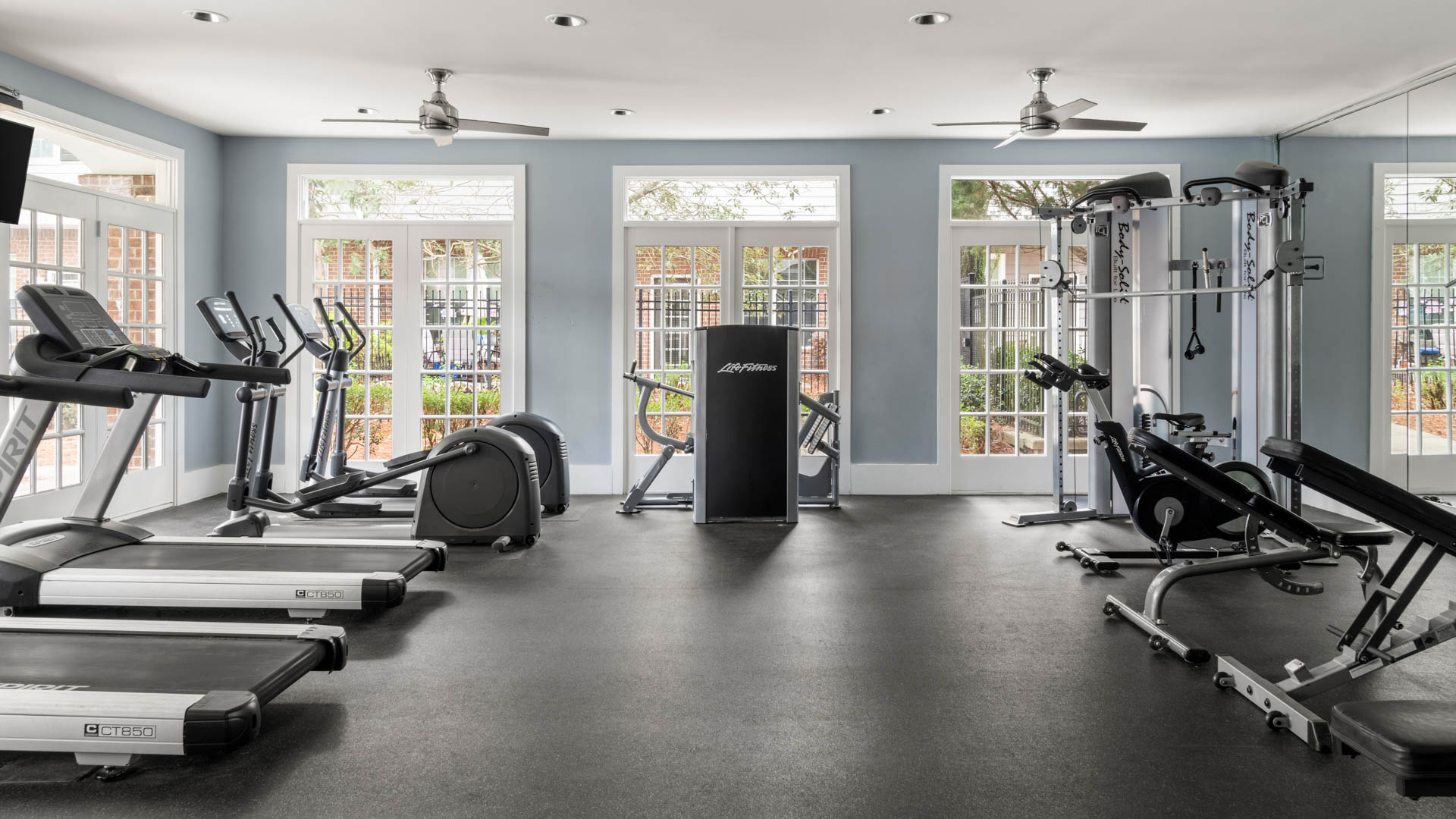 Gym at Summit Crossing Apartments (2 of 2)