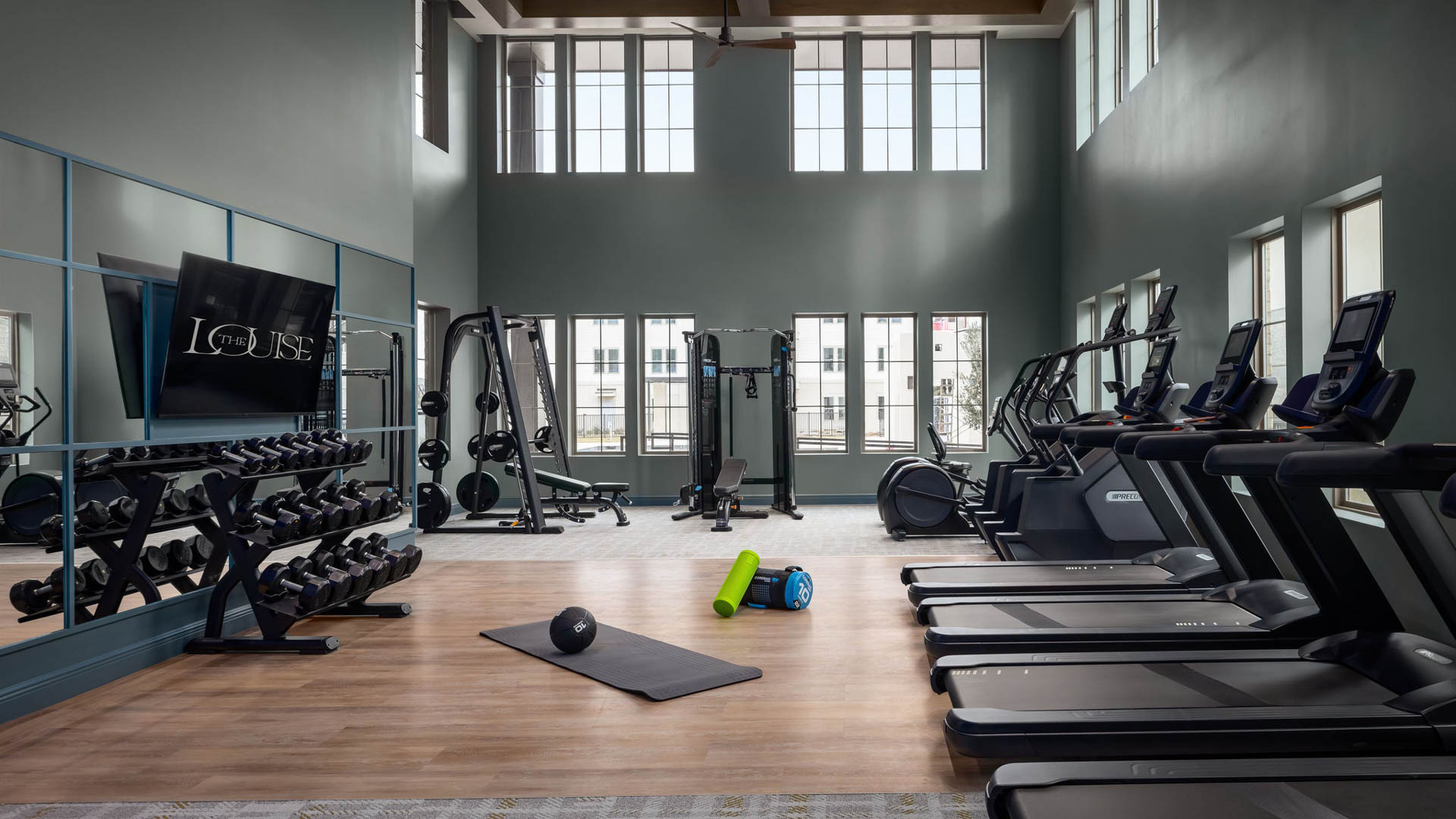 Gym at The Louise Apartments (1 of 2)