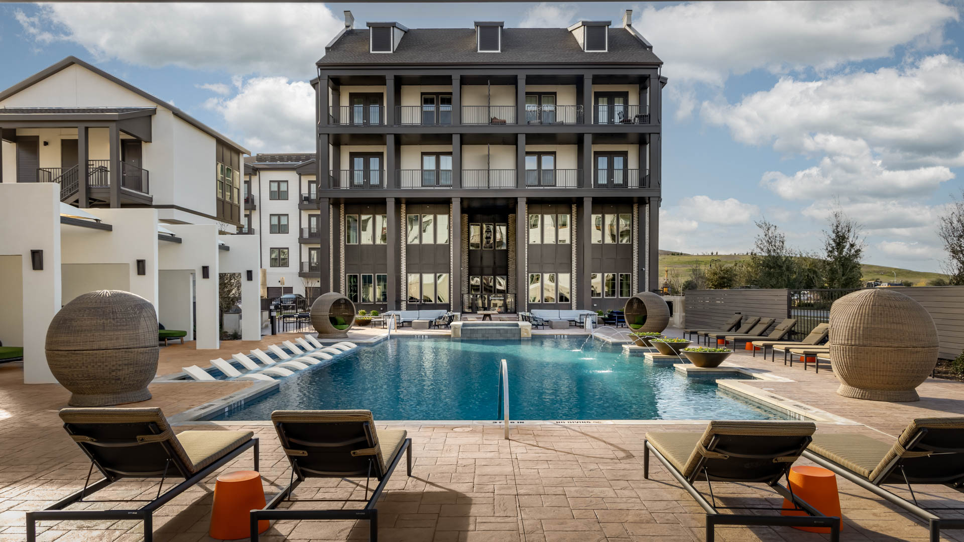 Pool at The Louise Townhomes (1 of 4)