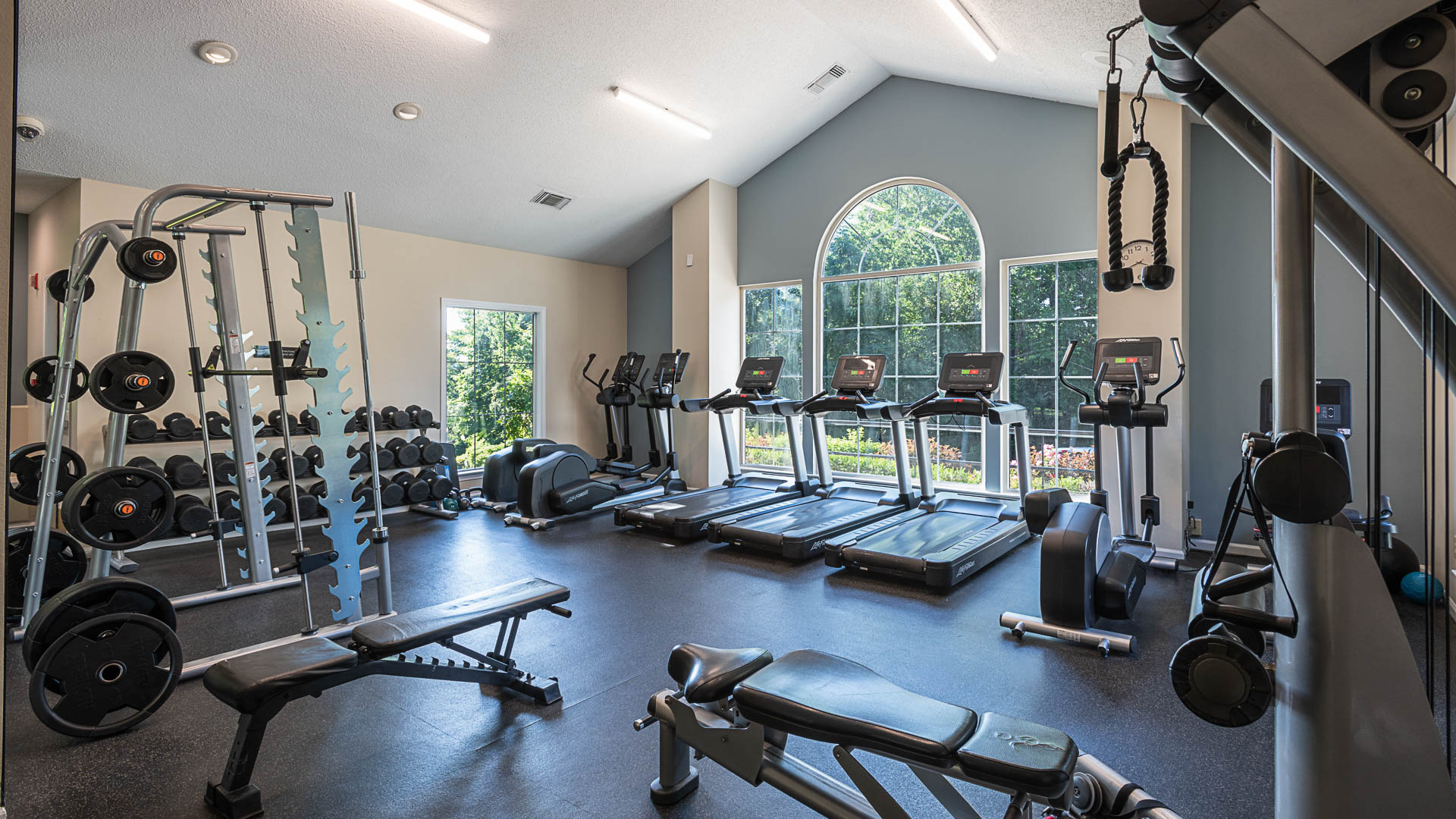 Gym at Lincoln Heights Apartments (1 of 2)