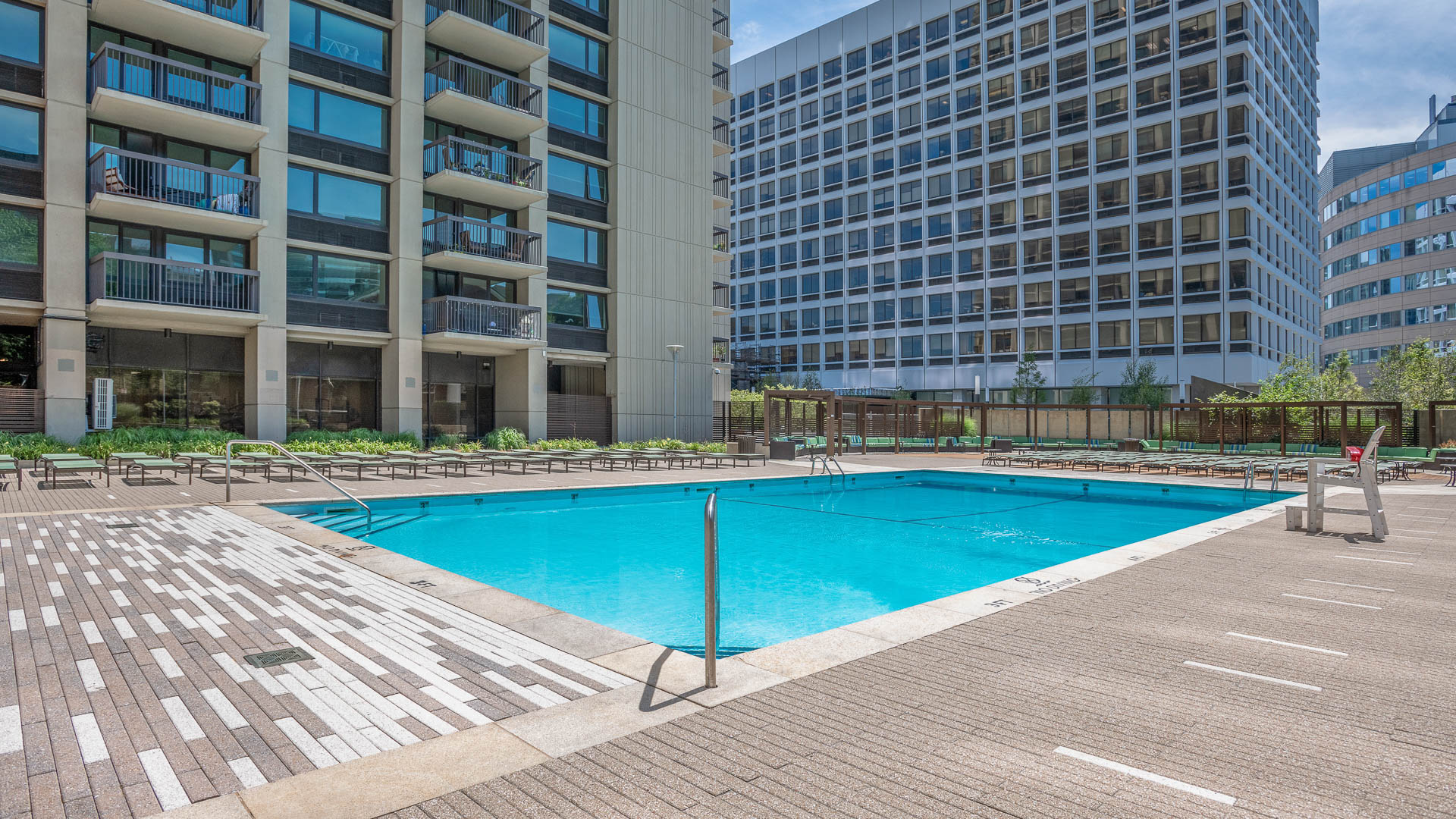 Pool at The Towers at Longfellow Apartments (2 of 2)