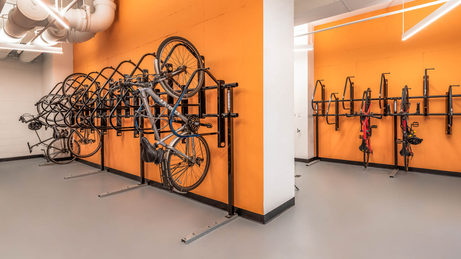 Bike room at The Towers at Longfellow Apartments (2 of 2)