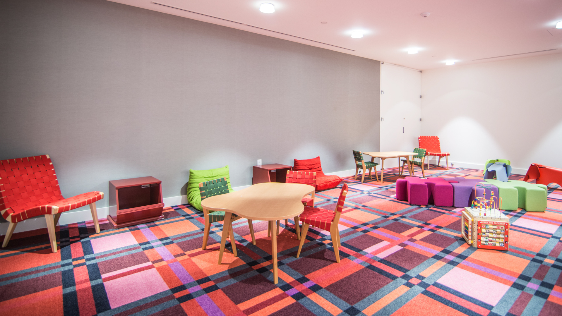 Playroom at The Towers at Longfellow Apartments