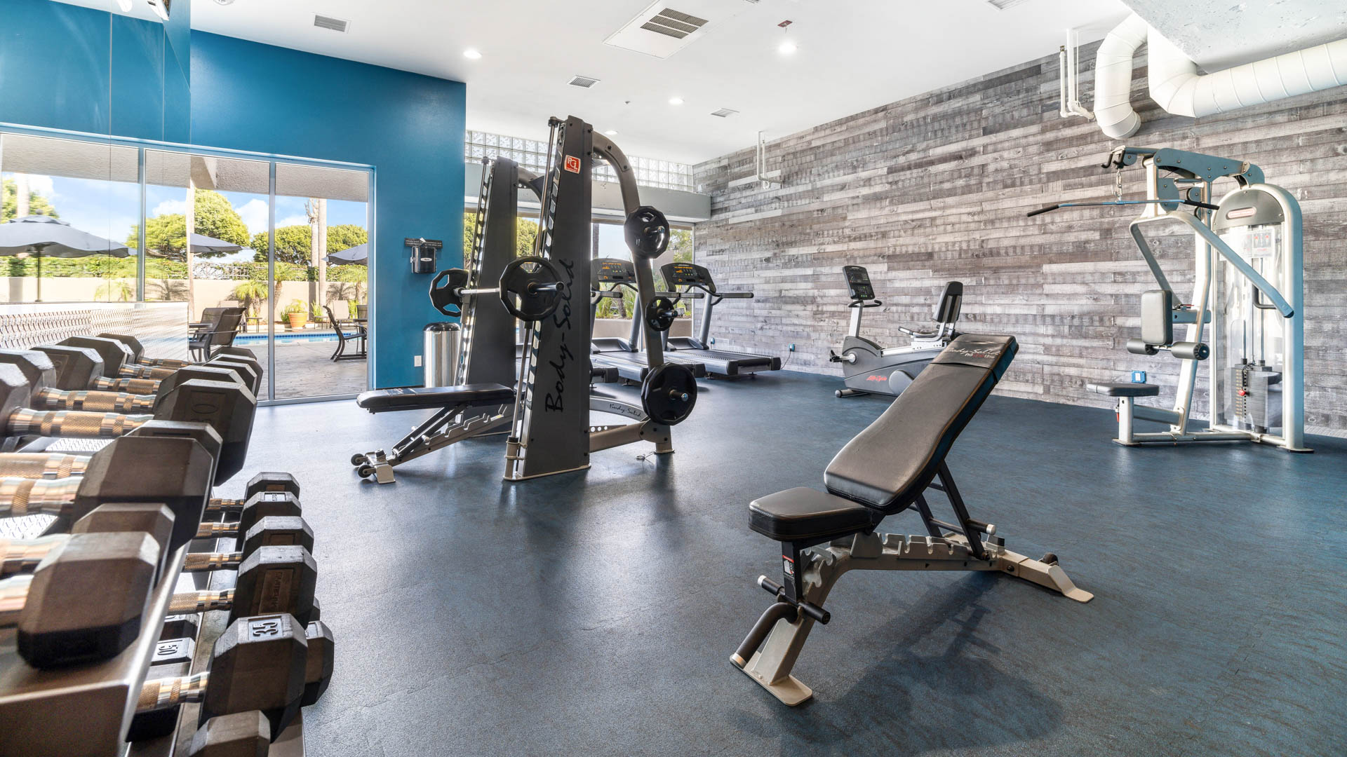 Gym at Park West Apartments (1 of 2)