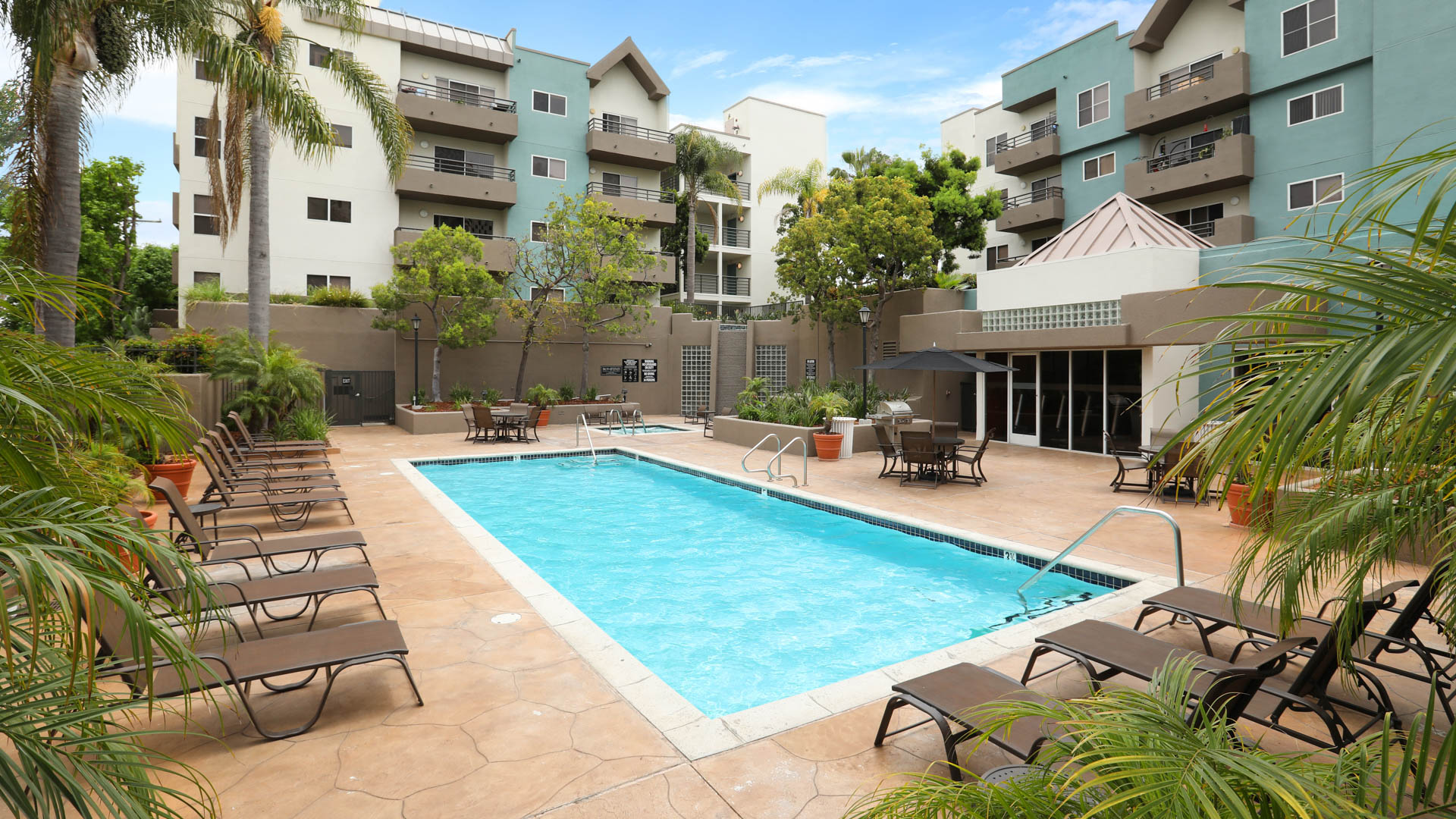 Pool at Park West Apartments (1 of 3)