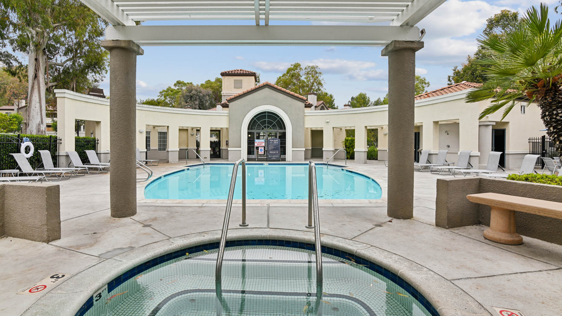 Pool at Portofino Apartments (1 of 2)