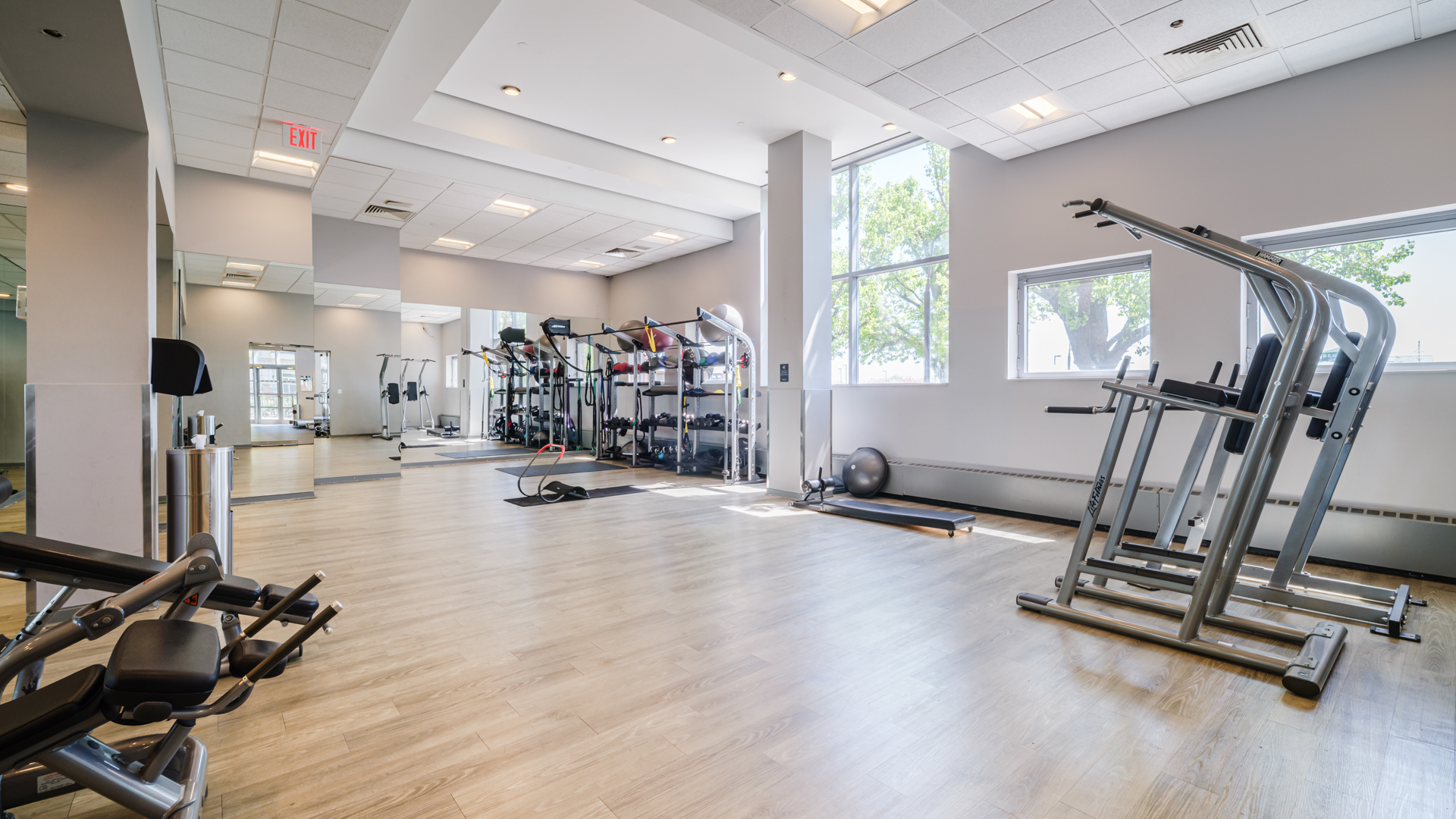 Gym at Portside Towers Apartments (2 of 4)