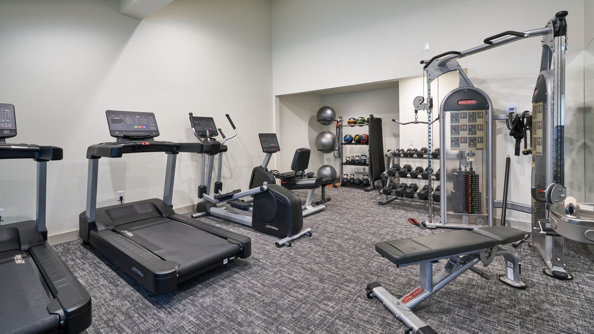 Gym at Bellevue Meadows Apartments (1 of 2)