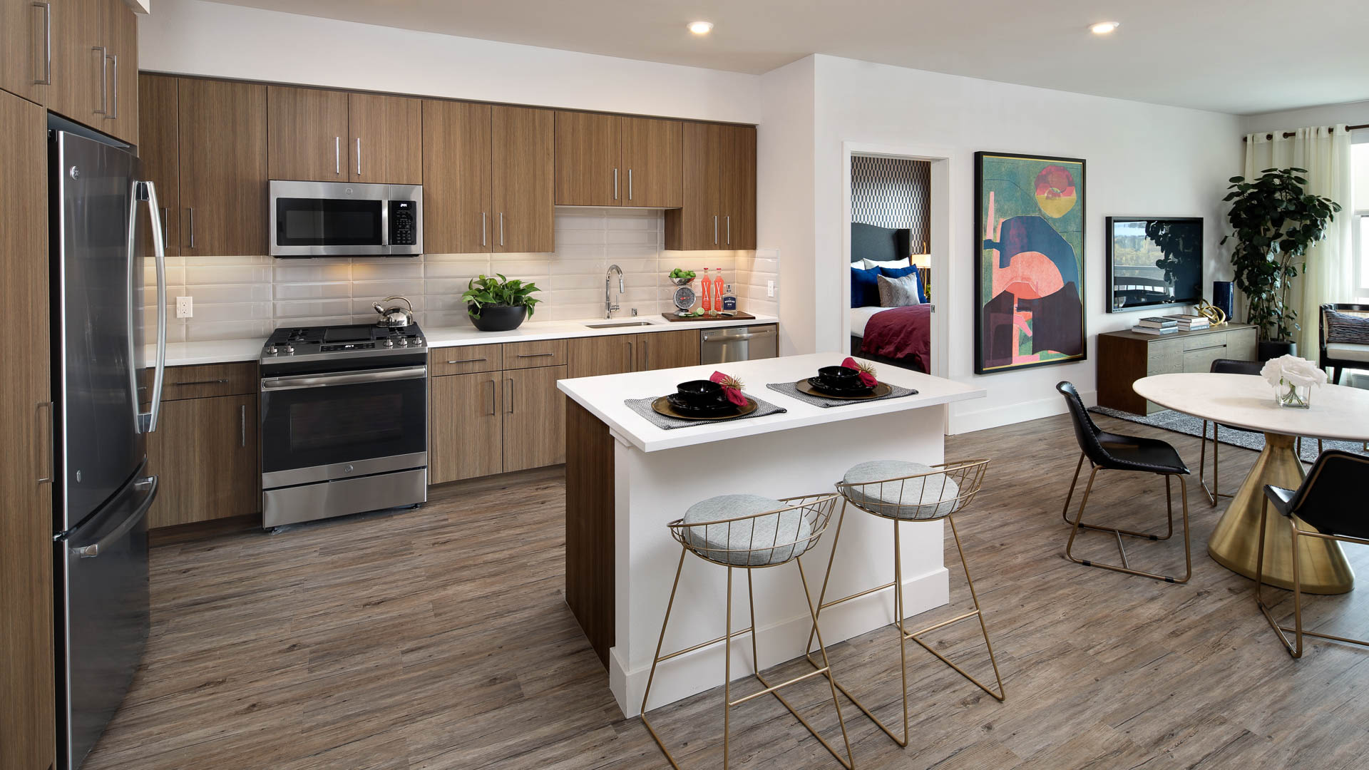 Huxley Apartments Redwood City 1355 El Camino Real
