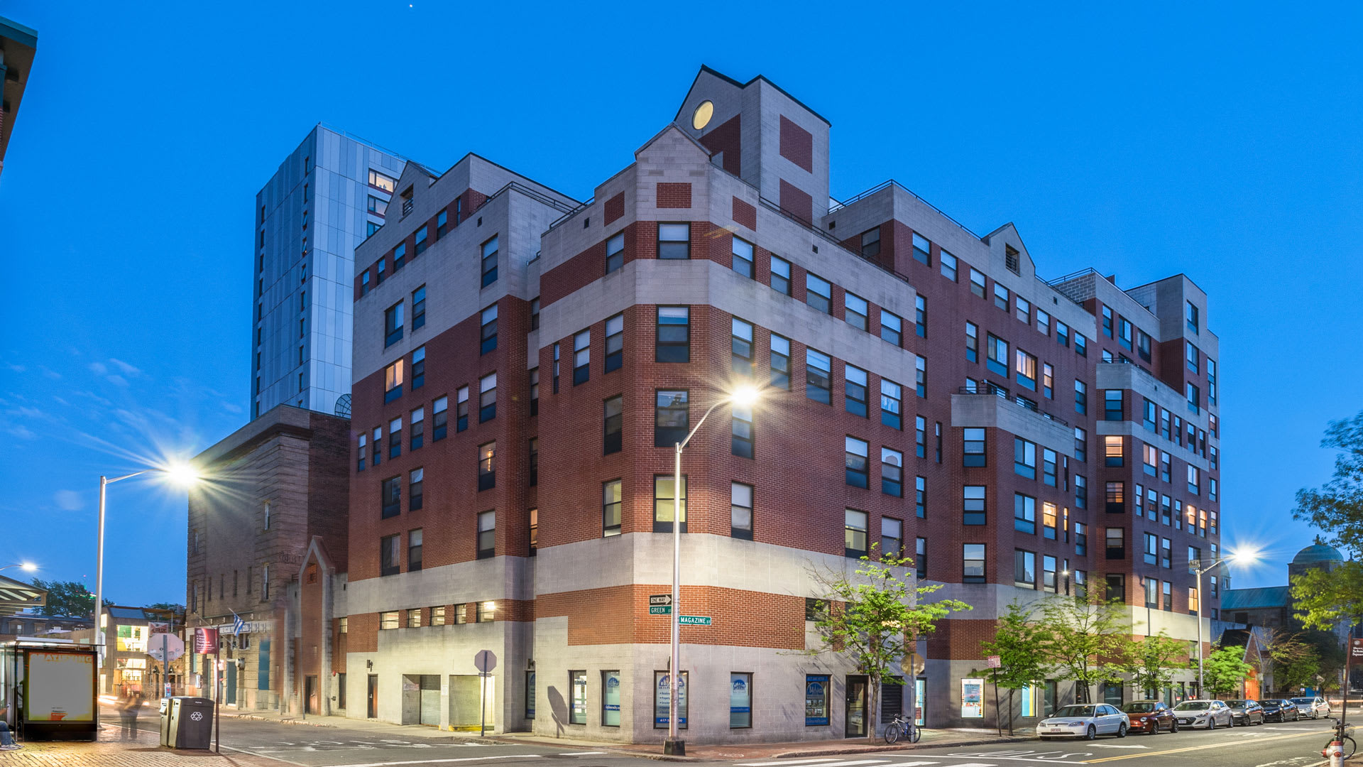 Church Corner Apartments - Exterior 