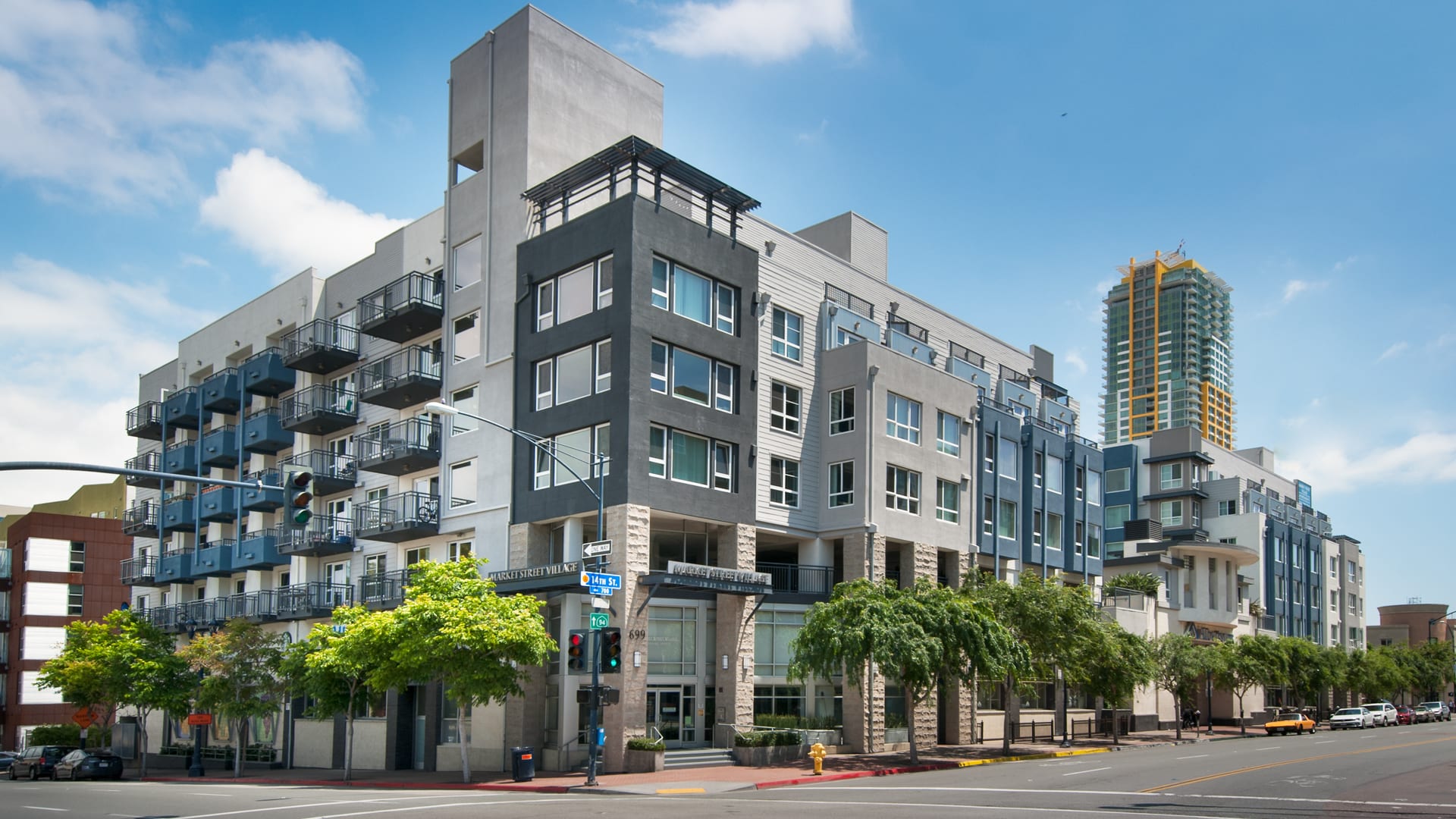 Market Street Village Apartments - Exterior