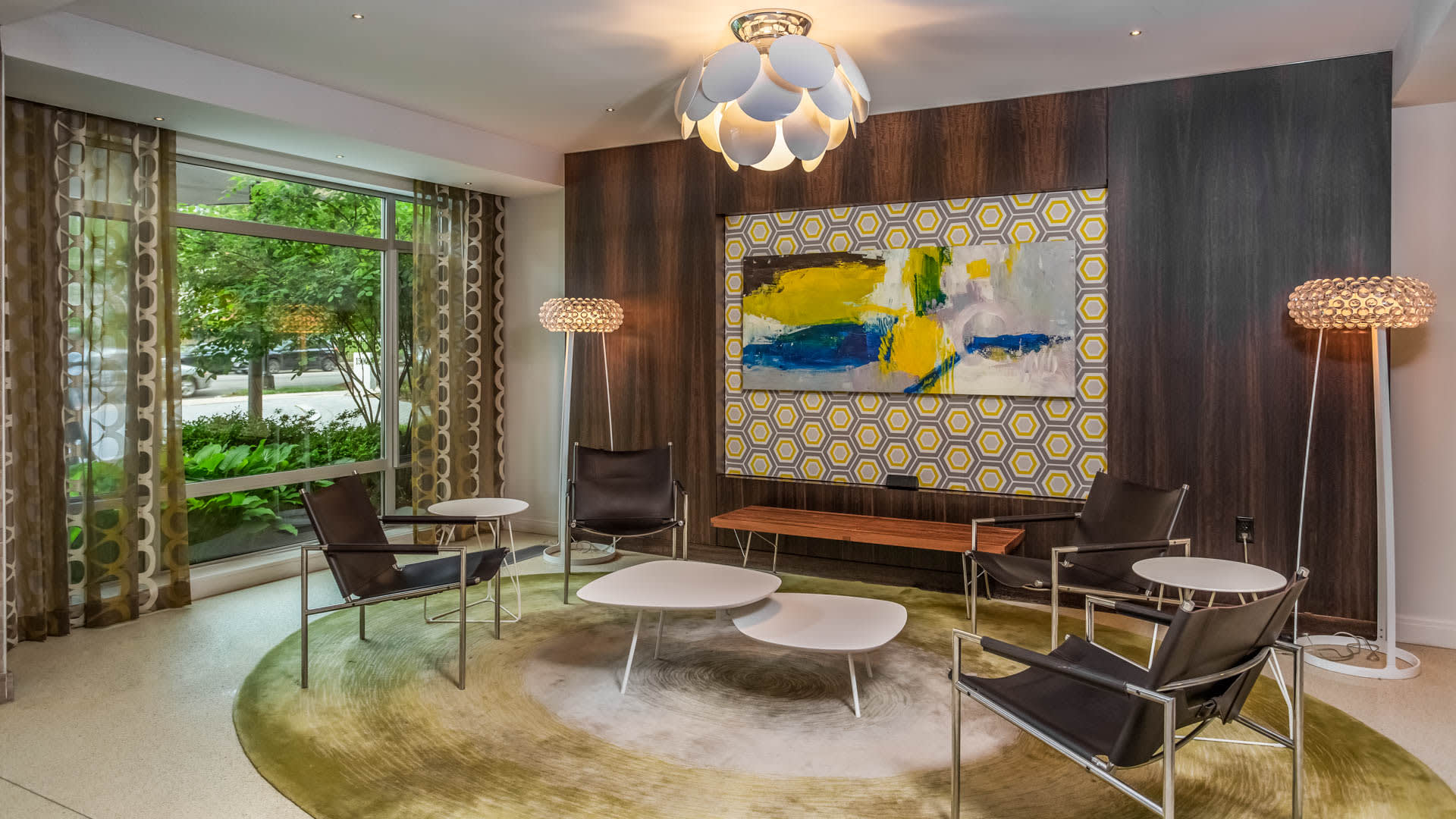 1500 Mass Apartments - Lobby