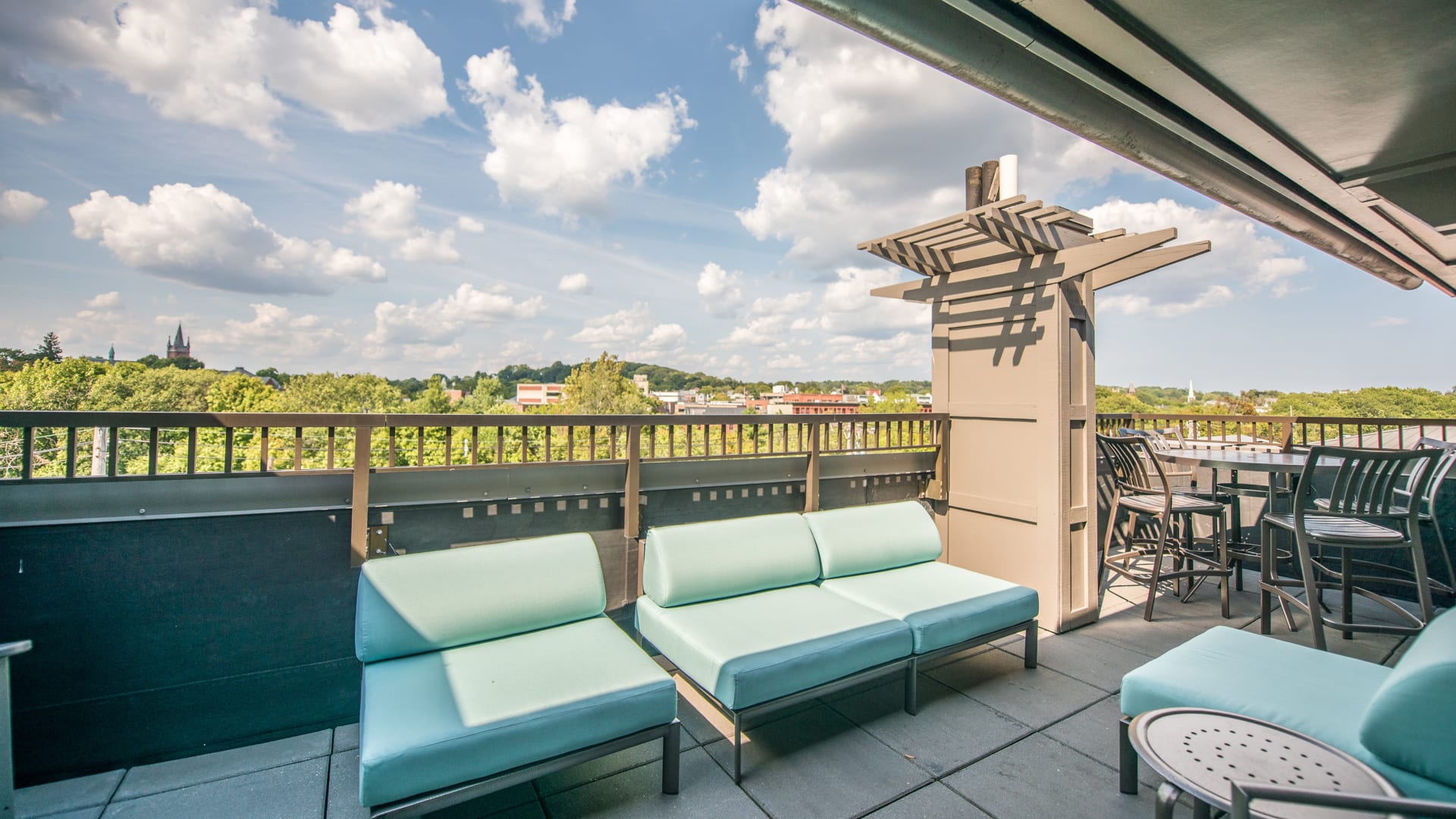 Watertown Square Apartments Rooftop Deck