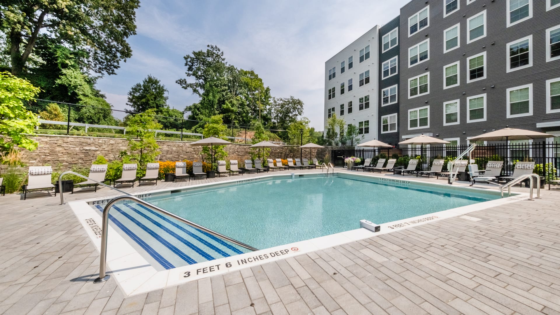 Alexan Harrison Apartments - Swimming Pool