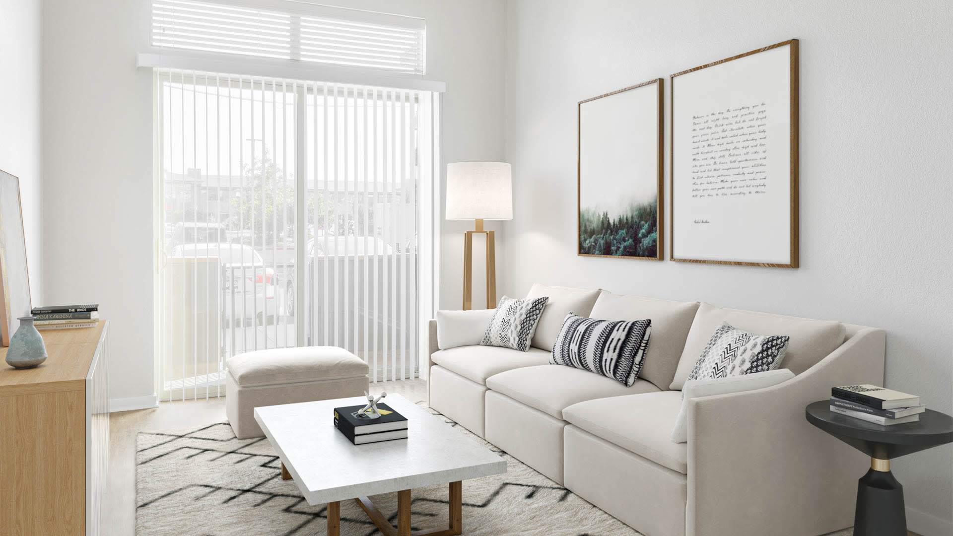 Arbour Square Apartments - Living Room