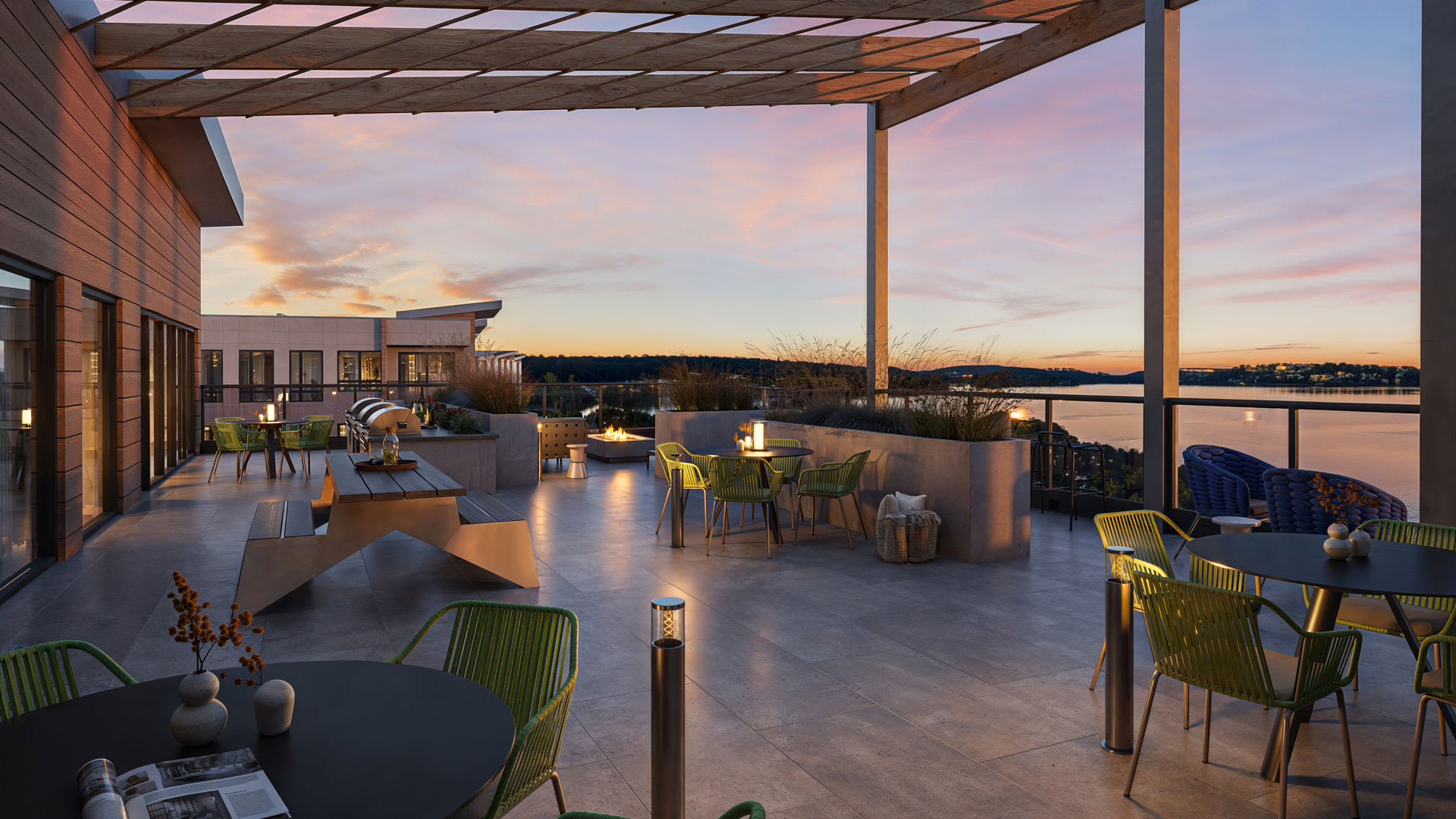 The Basin Apartments Rooftop