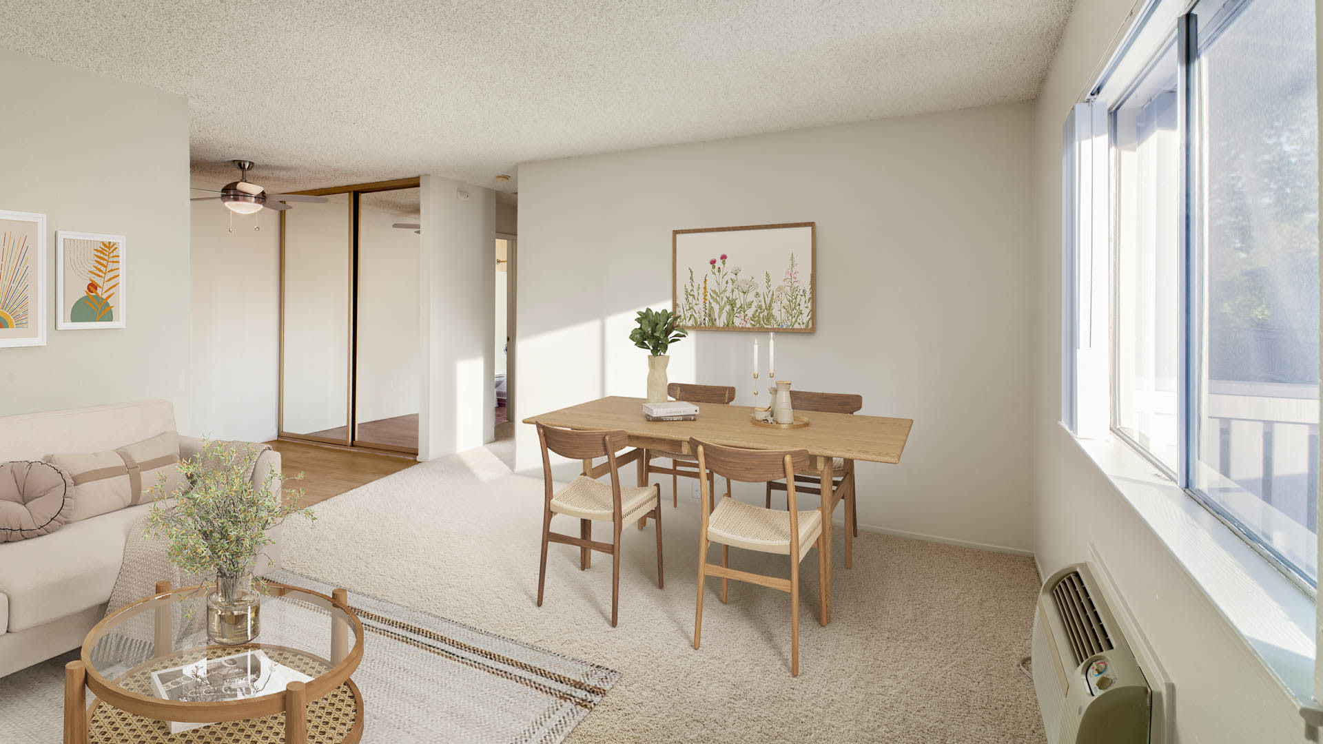 Parkside Apartments - Living Room