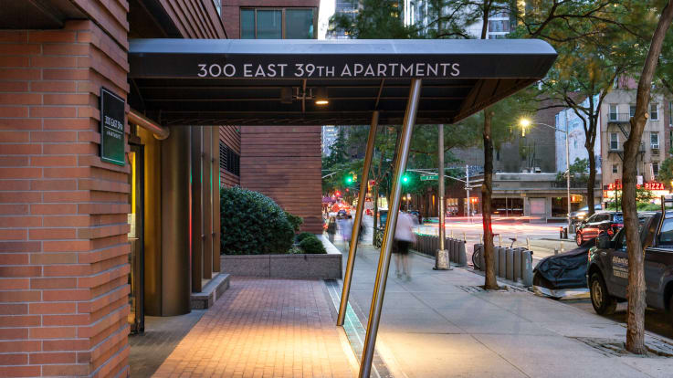 300 East 39th Apartments - Entrance