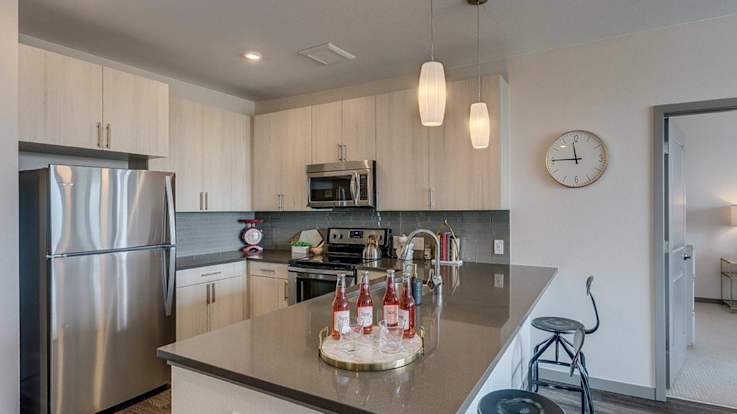 The Den Apartments - Kitchen