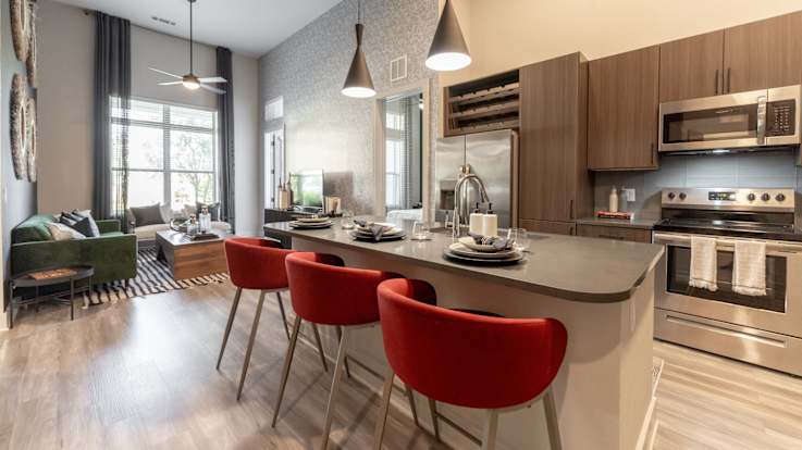Ayla Stonebriar Apartments -Living Room